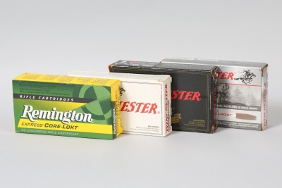 4 bxs Winchester/Remington Rifle Ammo