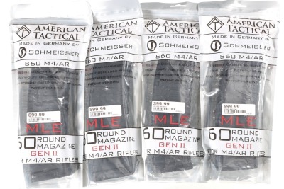4 American Tactical AR-15 Magazines