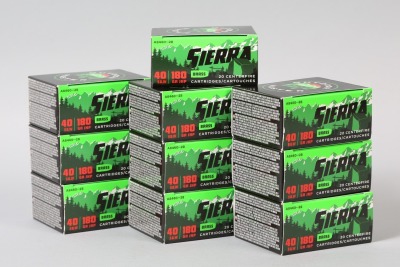 10 bxs Sierra .40 S&W Ammo
