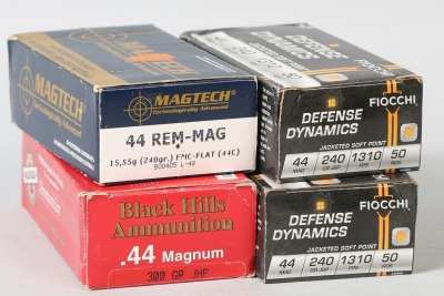 4 bxs .44 mag ammo