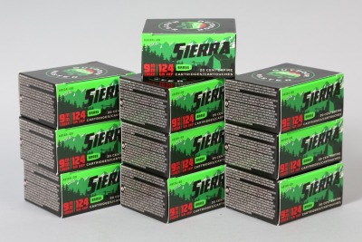 10 bxs Sierra 9mm Ammo