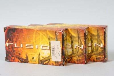 3 bxs Fusion .338 Federal ammo