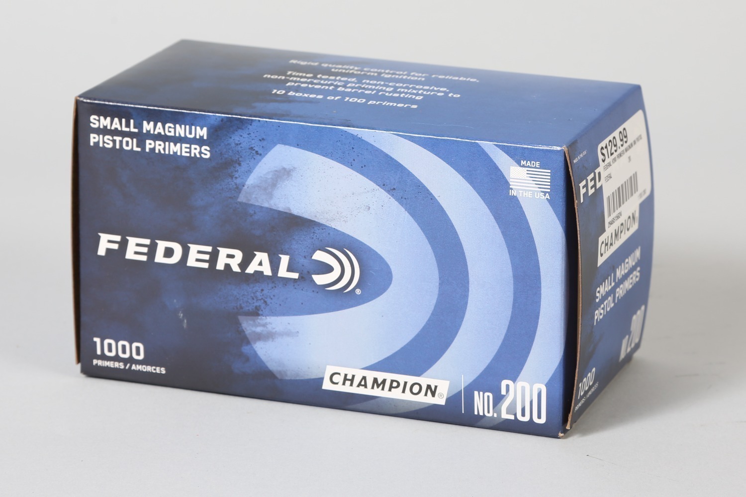 Federal small magnum pistol primers