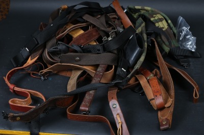 Various rifle/shotgun slings and Accessories