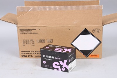 5000 rds SK .22lr Ammo