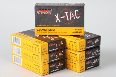 7 bxs PMC X-Tac 5.56 Green Tip ammo