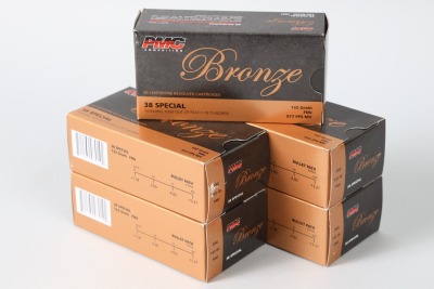 5 bxs PMC Bronze .38 spl ammo