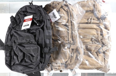 3 tactical backpacks