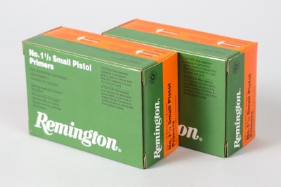 2 bxs Remington small pistol primers