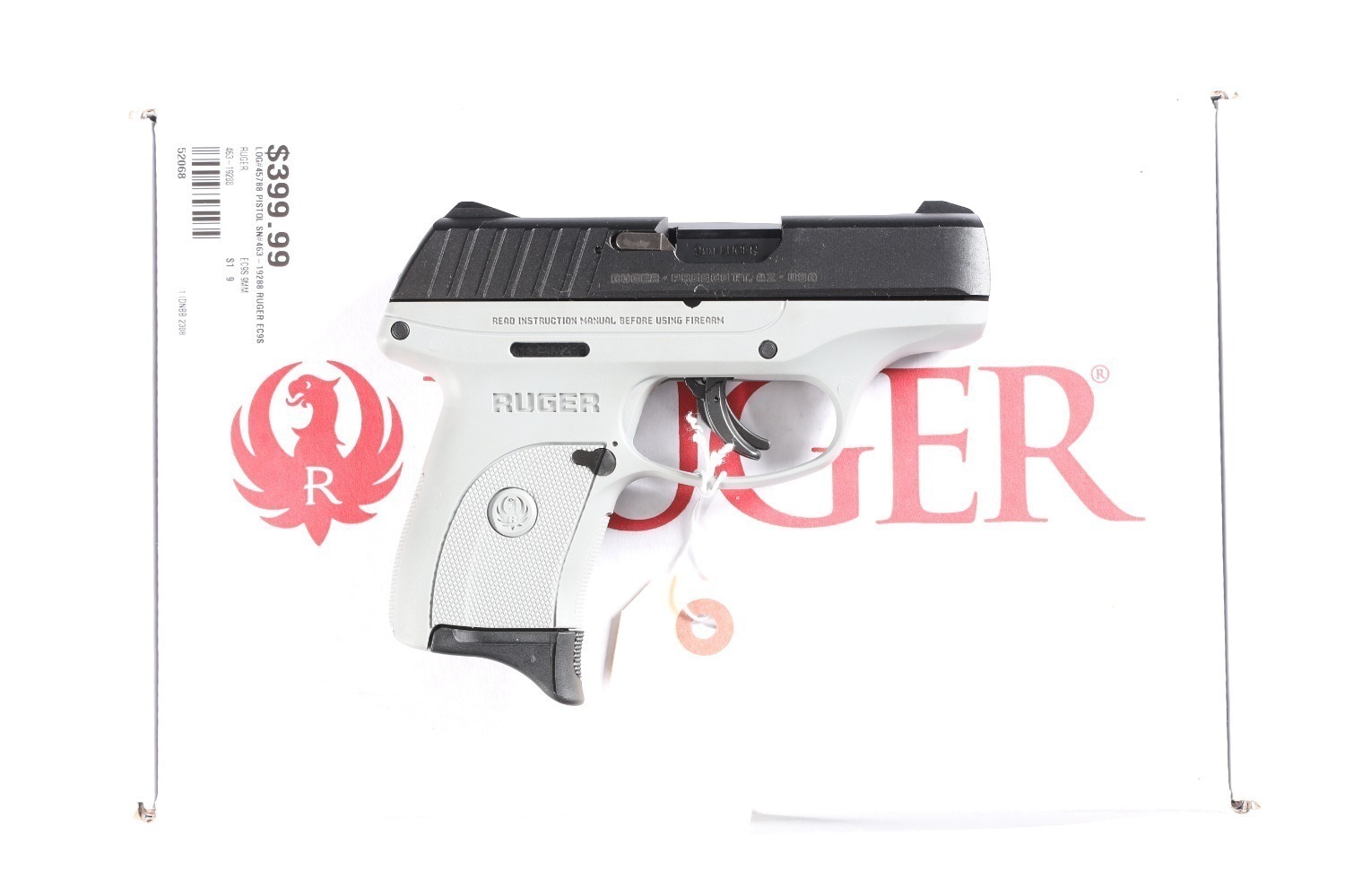 Ruger EC9s Pistol 9mm