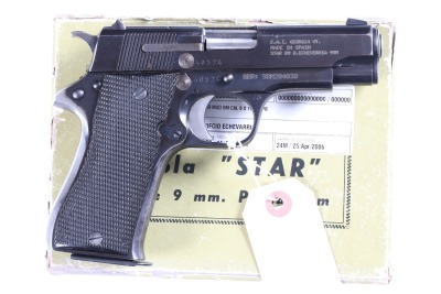Star Bm Pistol 9 mm