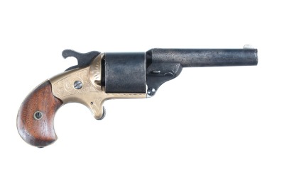 Moores Patent Firearms Co Teatfire Revolver .32 te