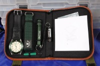 Bowie Knife, tackle box etc. - 2