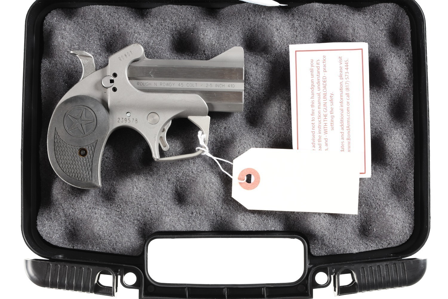 Bond Arms Rough N Rowdy Derringer .45 LC/.41