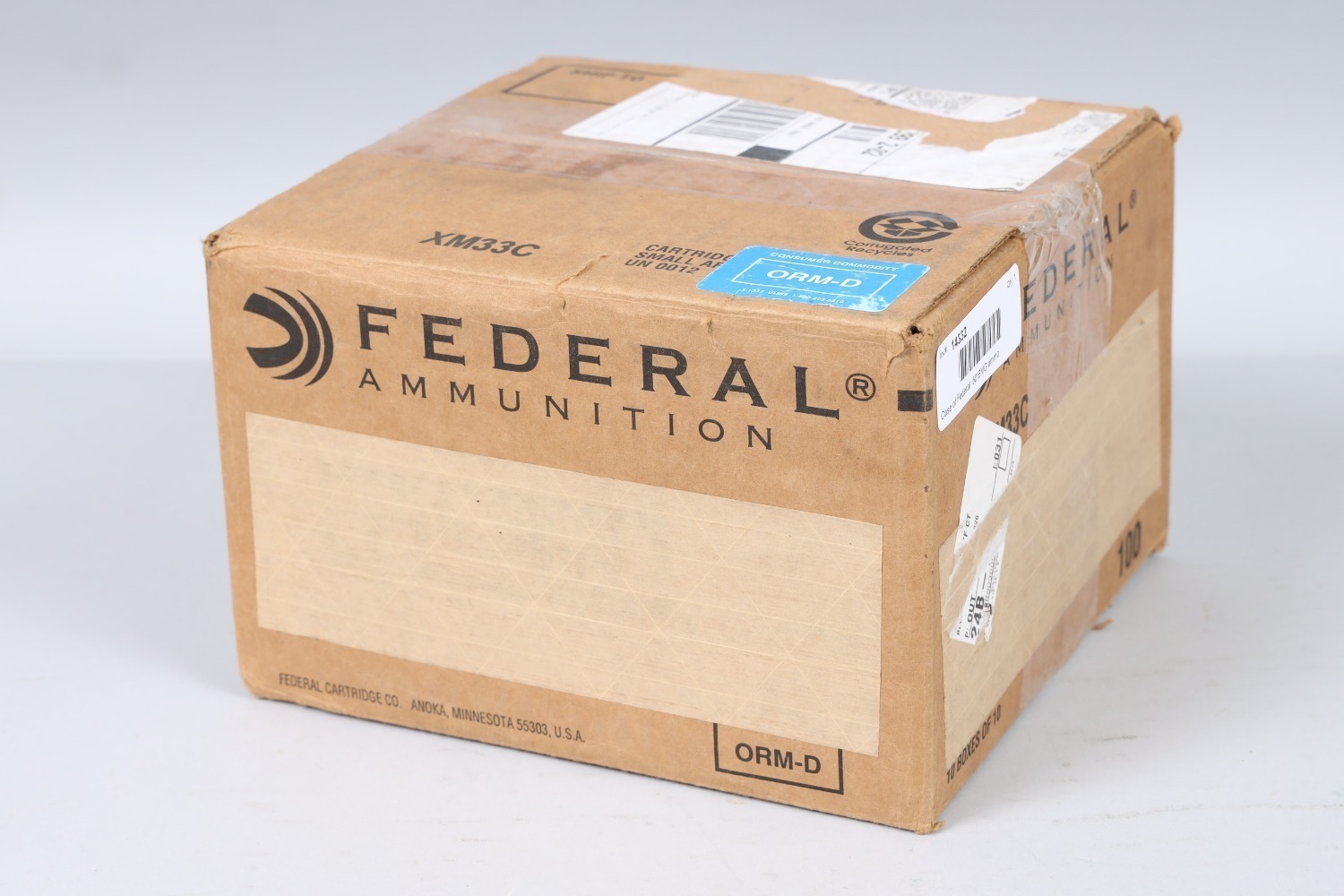 Case of Federal 50 BMG ammo