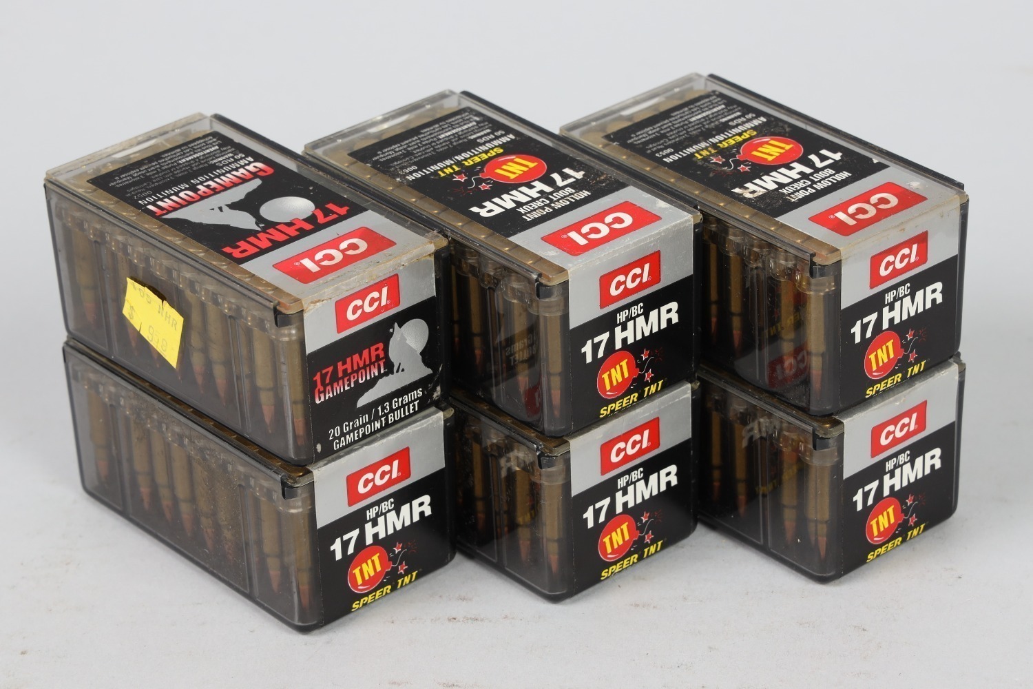 6 Boxes CCI 17 HMR Ammo