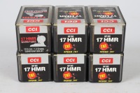 6 Boxes CCI 17 HMR Ammo - 2