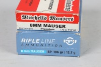 2 Boxes 8mm Mauser Ammo - 2