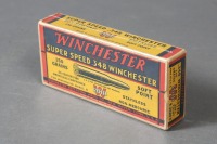 1 Bx Vintage Winchester .348 Win Ammo - 2