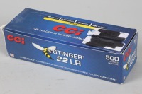 10 Boxes CCI Stinger 22 lr Ammo