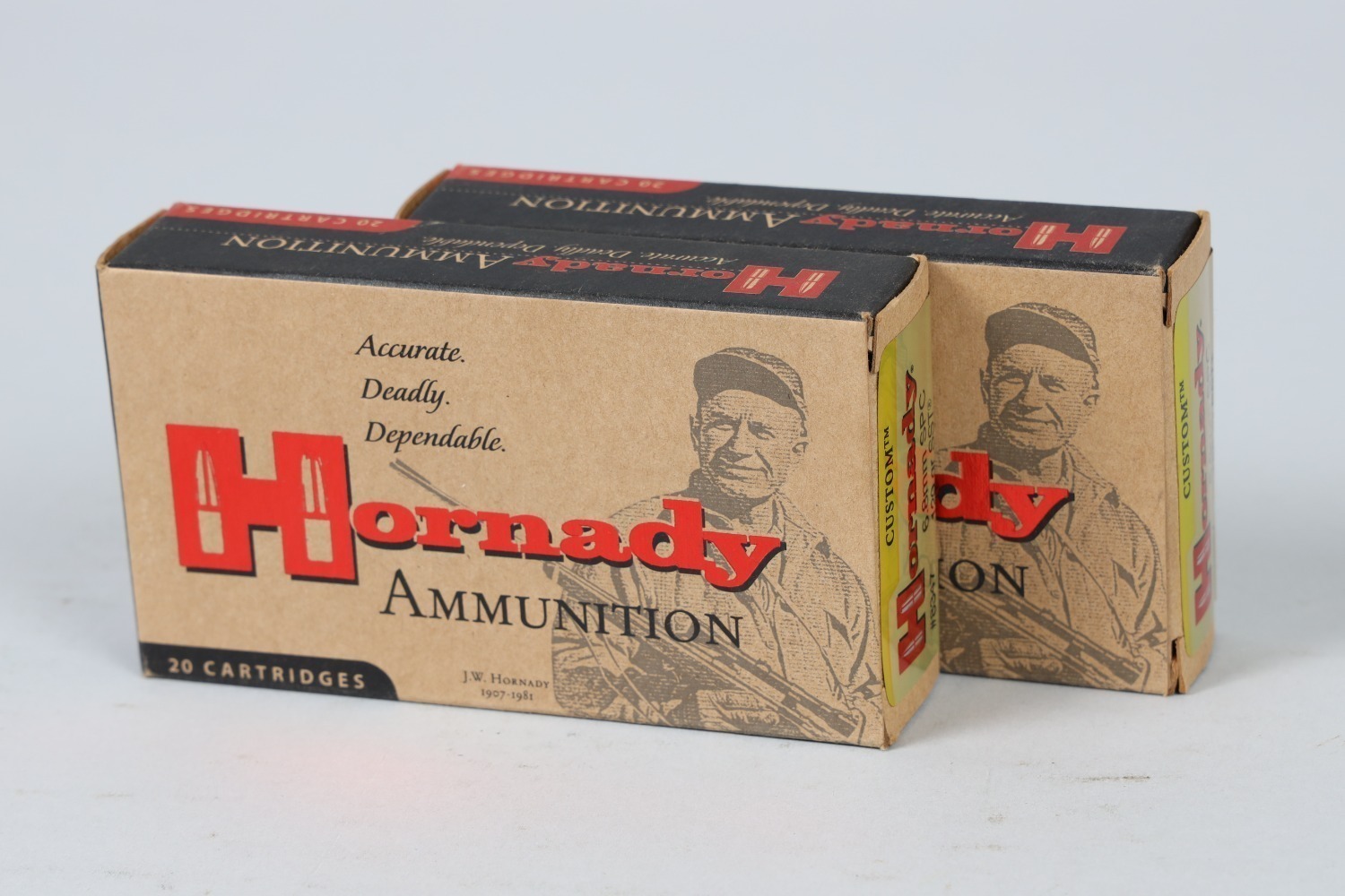 2 bxs Hornady 6.8mm Spc ammo