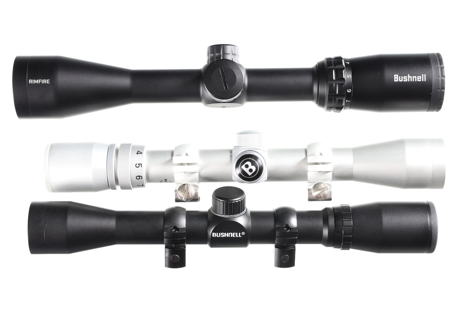 3 Bushnell Scopes