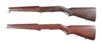 2 M1 Garand stock and 1 handguard - 2