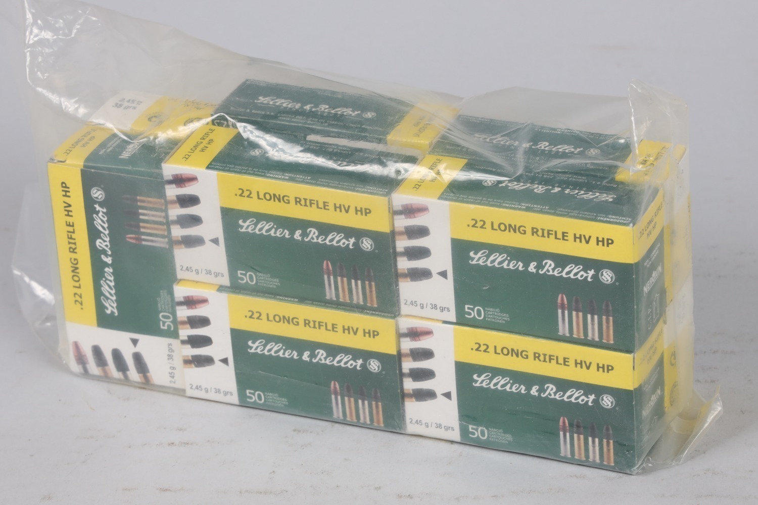 500 Rds Sellier & Bellot .22 lr Ammo