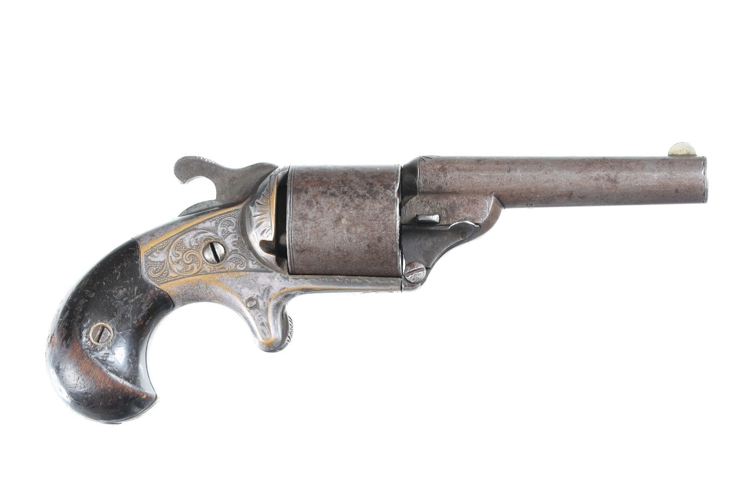 Moores Patent Firearms Co Teatfire Revolver .32 te