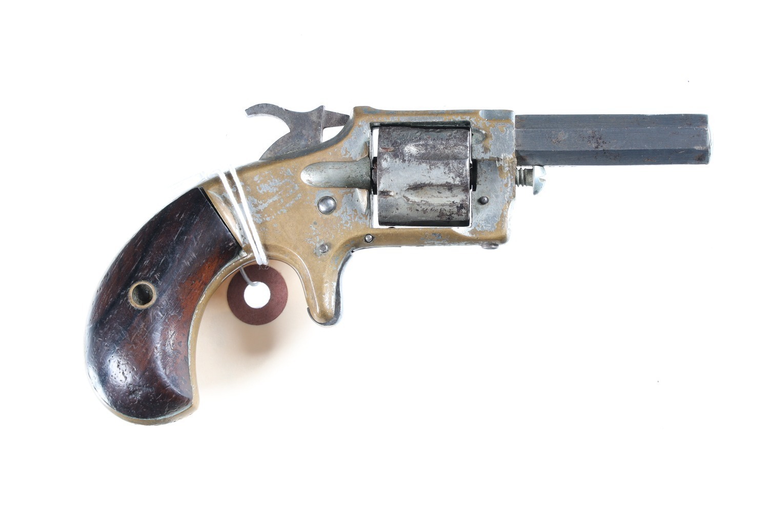 Unknown Antique Spur Trigger Revolver .22 cal