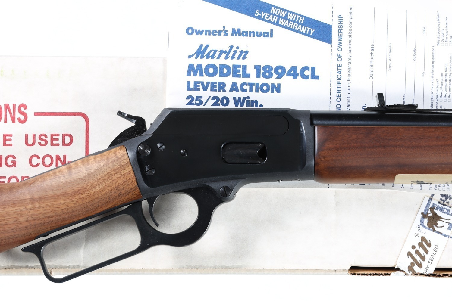 51990 Marlin 1894 CL Lever Rifle .25-20