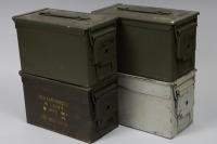 4 Empty Ammo Cans