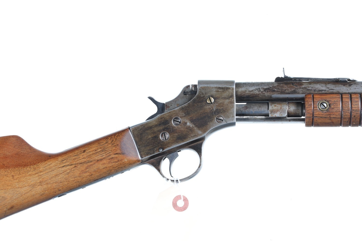 J Stevens Visible Loader Slide Rifle .22 sll