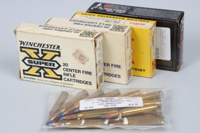 5 Boxes 25-06 Ammo