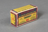 1 Bx Vintage Winchester .32 S&W Long Ammo - 2