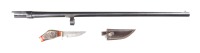 Remington 12ga barrel & custom knife