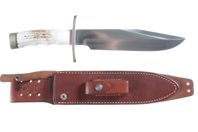 Randall Model 12 Sportsman Bowie w stag