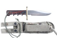 Hugh Wright Custom Airman Model Fighting Knife