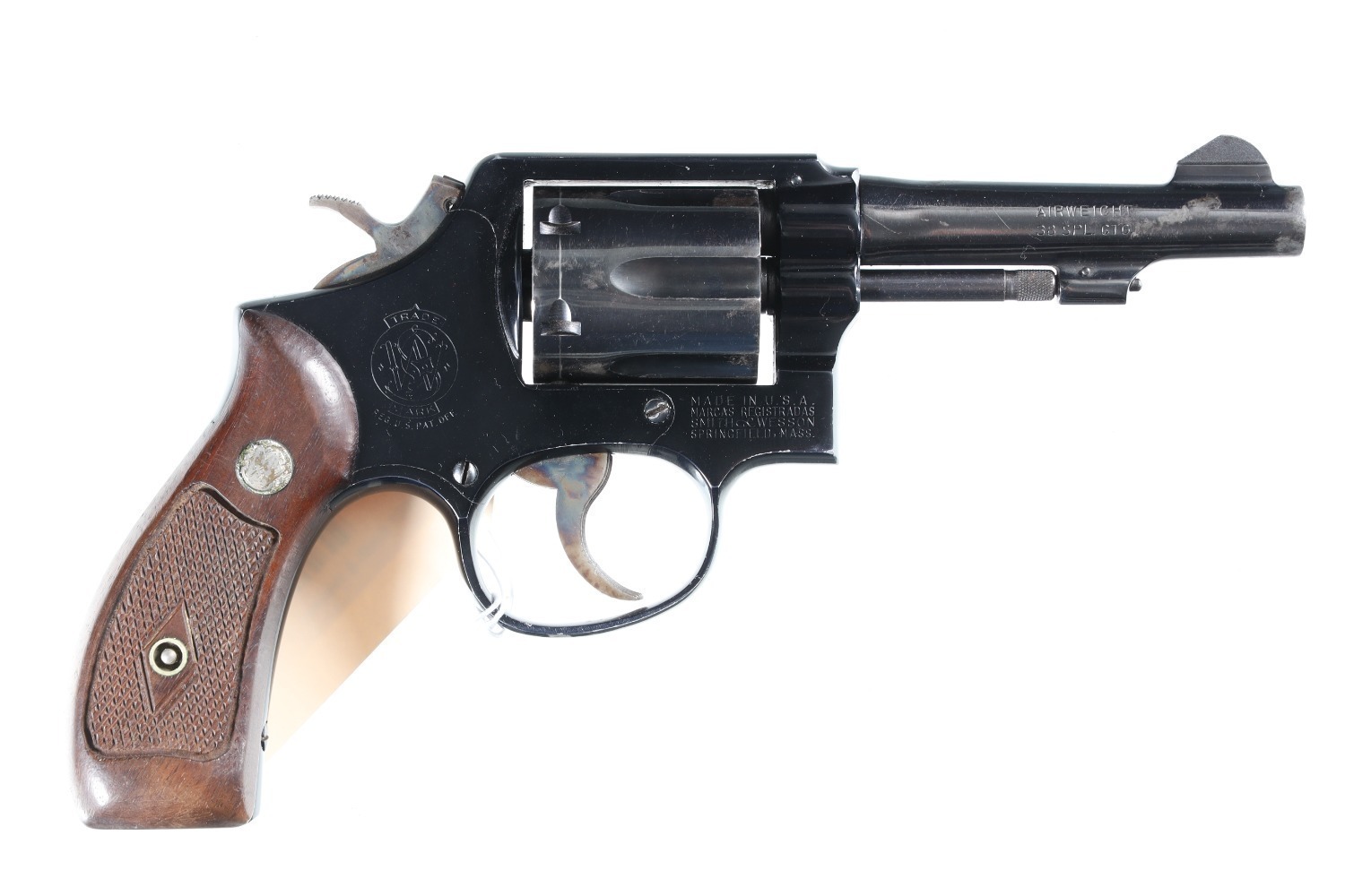 Smith & Wesson 12-2 Airweight Revolver .38 s