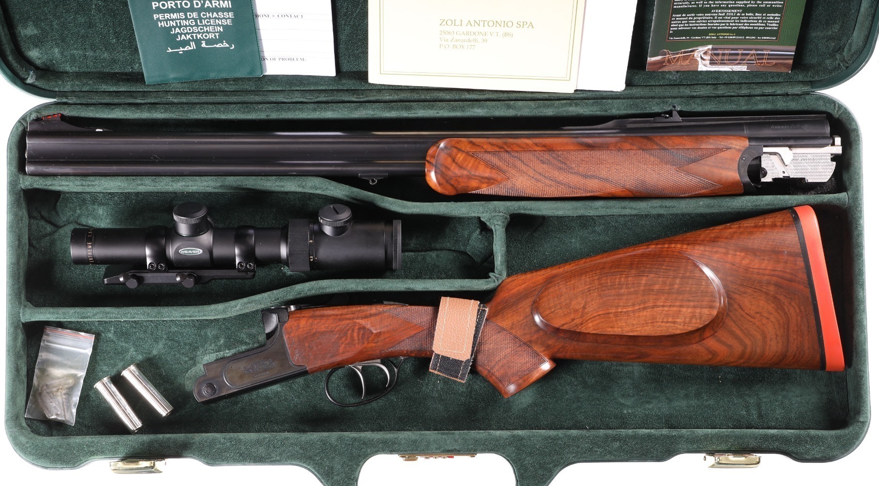 Antonio Zoli Nitro Express Double Rifle .450