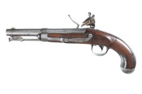 R. Johnson 1836 Flintlock Pistol .54 perc - 5