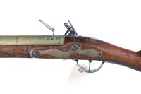 British Flintlock Brass Blunderbuss 1 inch - 4