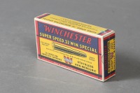 1 Bx Vintage Winchester .32 Win Spcl Ammo - 2