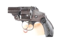 Smith & Wesson Safety Hammerless Revolver .38 s&w - 3