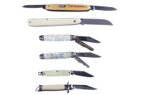 5 Assorted Folding Knives