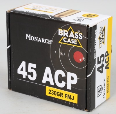 4 Bxs Monarch .45 ACP Ammo