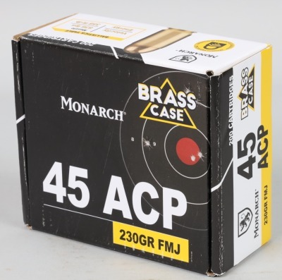 4 Bxs Monarch .45 ACP Ammo