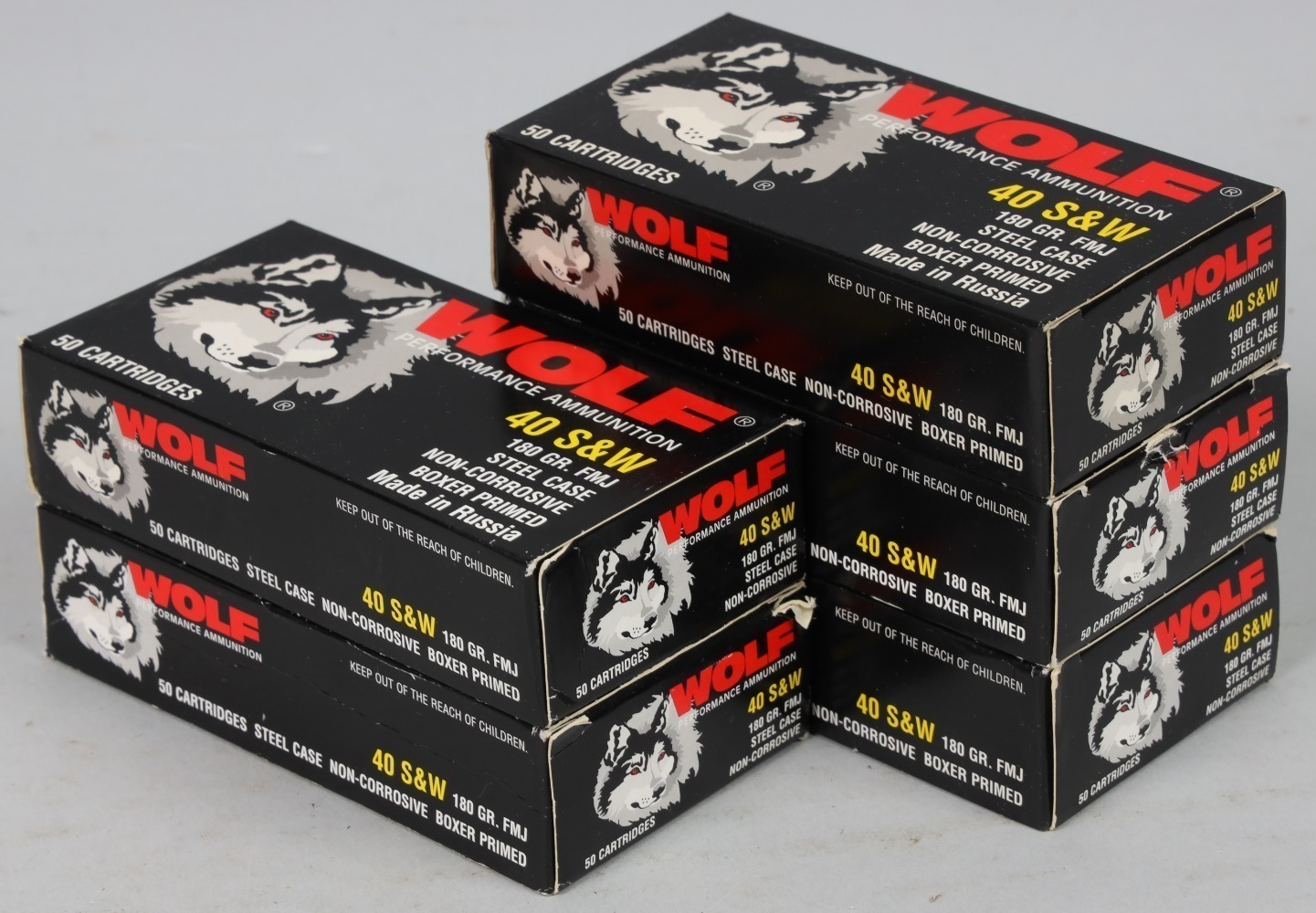 5 Bxs Wolf .40 S & W Ammo