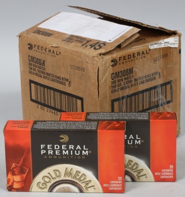 10 Bxs Federal .308 win Ammo