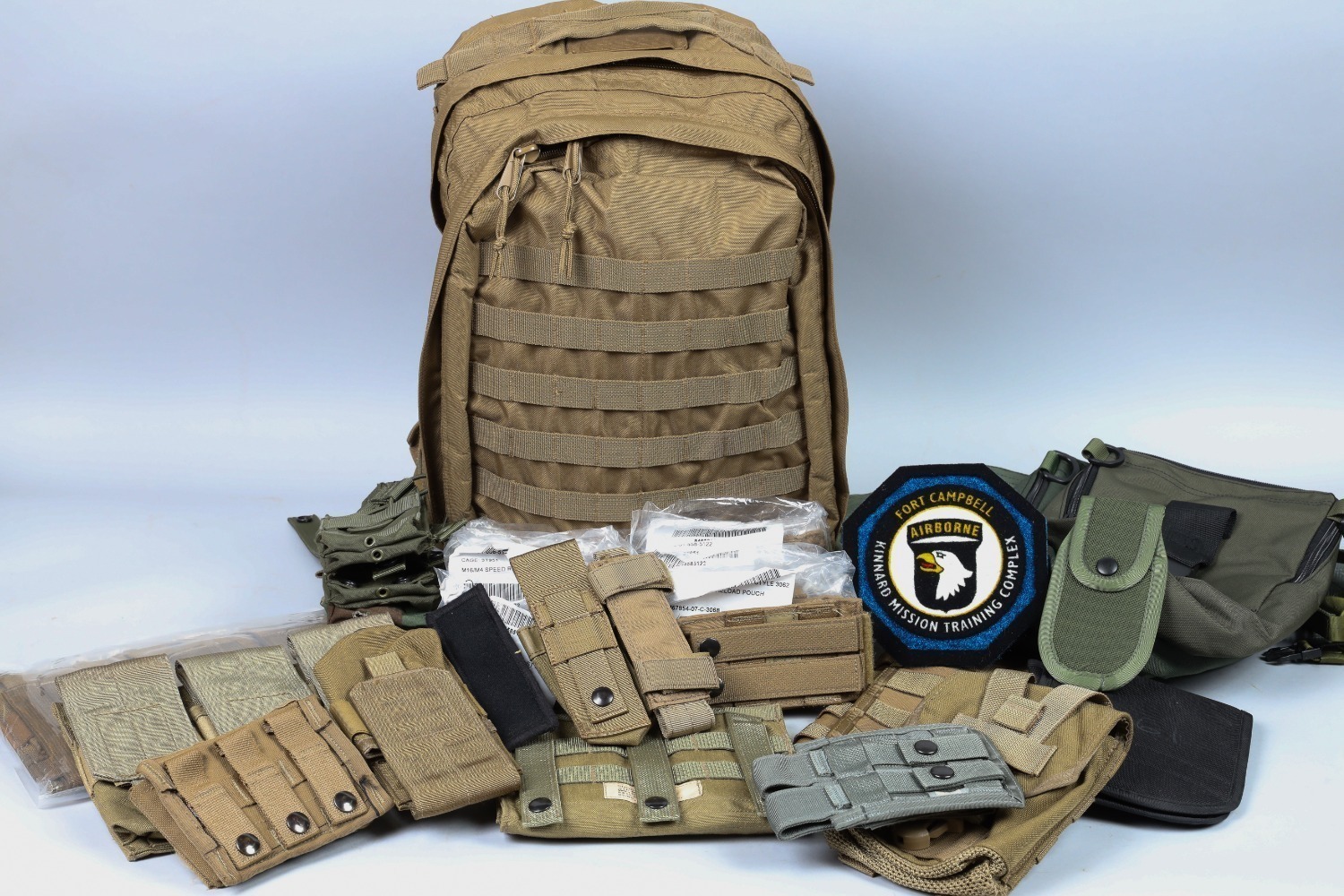 Tactical Backpack and Magazine Gear